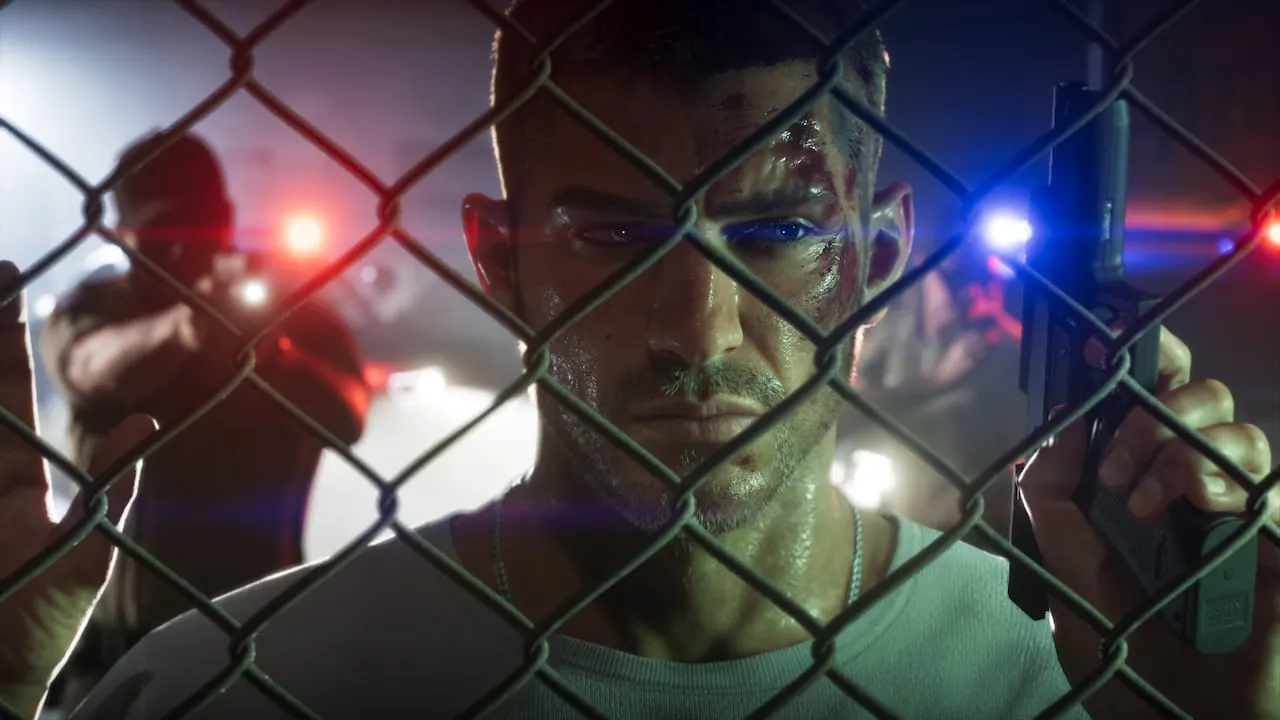 Jason Duval in a neon-lit interior